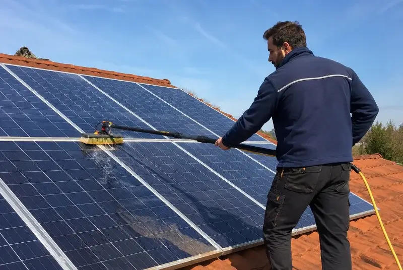 Nettoyage et entretien de panneaux solaires à Montespan